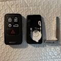 Miniatyrbild 3 av 4: Nyckelfodral för Volvo smart car-nyckel, original nyckelfodral, ersättning för locket, 5/6 knappar, S60L, XC60, S80L, V60, V40 6 boutons