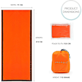 Miniatyrbilde 3 av 5: 4x Utomhus Emergency Thermal Vanntett Sovepose Camping Survival Bivvy Sack