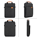 Miniatyrbilde 3 av 5: 13 tommers Laptopveske med skulderstropp og håndtak, dataveske bæretaske for 13,3 Apple Macbook Air, Mac Pro med polstring