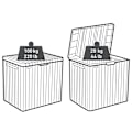 Miniatyrbilde 6 av 10: Keter Dynbox City 113 L