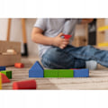 Miniatyrbild 8 av 9: 100 Wooden Building Blocks in Bucket with Sorting Lid