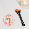 Miniatyrbilde 7 av 8: Pakke med 20 barberblader for menn, kompatible med Fusion 5-blader 20