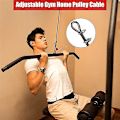 Pikkukuva 3 / 5: 400 cm Hemmagym Fitness Lat Pulldown -kaapelivaihto, säädettävä pituus levytangon järjestelmille