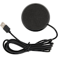 Miniatyrbillede 6 af 8: Konferencehøjttaler og mikrofon Konferencemikrofon Jern Konferencemikrofon 360 grader rundstrålende pickup Plug And Play Støjreduktion