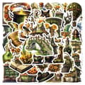 50 st Magic Witch Wizard Theme Kittel Potion Scrapbook Graffiti Harry Stickers-FQ-