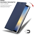Miniatyrbilde 3 av 4: Cadorabo Deksel til Samsung Galaxy NOTE 8 i KLASSISK MØRKEBLÅ