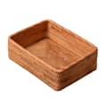 30*20*8,5 cm, 1-pack rektangulär förvaringskorg i rotting, flätad frukt-XF29-