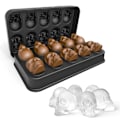 Miniatyrbillede 1 af 5: BPA-fri Silikone Isterningeforme Laver 10 Kranier-X71-