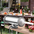Miniatyrbilde 1 av 4: COSTWAY 3L Pølsemaker Kjøttdeigspølsemaker 3 x rør (Ø 15/19/22 mm) Rustfritt stål