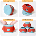 Miniatyrbillede 2 af 3: Massage Foam Roller - Rød - Pilates Muskel Fysio Ben Ryg Yoga-X71-