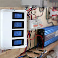 Miniatyrbilde 3 av 5: Amp Volt Meter Amperemeter Voltmeter Digital 12V DC 6.5-100V 20A-X71-