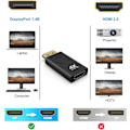 Pikkukuva 2 / 8: (5-PAK) DisplayPort (uros) - HDMI (uros) -sovitin (1080P / 4K)