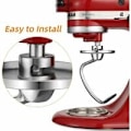 Pikkukuva 5 / 5: Ruostumattomasta teräksestä valmistettu taikinahaara KitchenAid 4,5-5 litran kaltevalle sekoittimelle, varaosat, astianpesukoneenkestävä (korvaa K45DH)