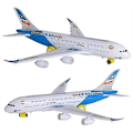 Miniatyrbillede 4 af 5: Airbus Legetøjsfly Med Smukke Tiltrækkende Blinkende Lys Og Realistiske Jetmotorlyde Bump