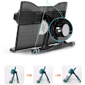 Miniatyrbilde 2 av 4: LED lys Newton vugge balanse ball kinetisk energi multi-farge-X71-