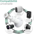 Pikkukuva 4 / 5: 2x Kameran seinäkiinnitys 1/4\" kierteellä Eufy eufyCam 3, 3C, 2, 2C, 2C Pro, 1, E