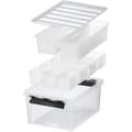 Storage Box SmartStore Storage Classic 15 with 7 Inserts Transparent transparent