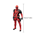 Miniatyrbillede 5 af 5: Deadpool Actionfigur Modelkollektion Model Bevægelige Led