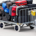 Pikkukuva 3 / 5: Pyörät - Ostosvaunun pyörät - Trolley-pyörät - Vaihto-osat - 16 cm - 2 kpl