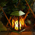 Miniatyrbillede 3 af 4: Solcelle Lanterne, LED Solcellelys Udendørs, med LED Lys Flamme-X71-
