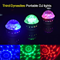 Miniatyrbillede 2 af 4: Mini diskokuglelampe, stemmestyret diskofestlys effekt-X71-