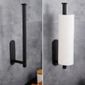 Self-Adhesive Paper Towel Holder for Kitchen Black Black 63