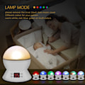 Miniatyrbillede 5 af 5: Stjernenat Lampe, Roterende Natlampe Projektor med LED Timer