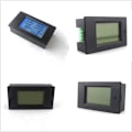 Miniatyrbilde 5 av 5: Amp Volt Meter Amperemeter Voltmeter Digital 12V DC 6.5-100V 20A-X71-