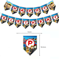 Pikkukuva 2 / 2: 60 kpl Roblox-juhlatarvikepaket Bannerit Ilmapallot Kakun Koristeet Kierteet