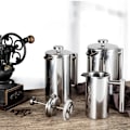 Miniatyrbillede 9 af 10: 350 ml dobbelt væg rustfrit stål fransk presse kaffemaskine med rustfrit stål filter, kaffekande isoleret kaffekande Presse Filterkande Kaffepresse