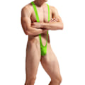 Miniatyrbillede 4 af 6: Borat Mankini - Neon Grøn