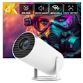 Miniatyrbild 1 av 6: Projektor 4K Android 11 Dual Wifi6 200 Bt5.0 1080p 1280*720p Vit