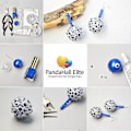 Miniatyrbild 3 av 5: 30 st 16mm Mini Glasglober Flaskor Önskeboll Flaskor för DIY Hänge Charms Örhänge Tillverkning 8mm Lock