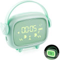 Miniatyrbillede 1 af 3: Børnevækkeur, Digital Engelformet Ur Med LED-Display-X71-