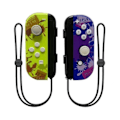 Miniatyrbilde 1 av 3: NS-switch venstre og høyre håndtak joycon håndtak switch bluetooth håndtak med fjernovervåking og håndrem New Jet 3