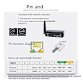 Miniatyrbillede 3 af 5: Seriel port Rs485 til Wifi-enhed servermodulomformer -ew11a-0 Modbus-protokol dataoverførsel via