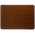 Miniatyrbillede 10 af 11: Macaron Bageform i Silikon / Form - 48 pladser