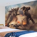 Miniatyrbillede 2 af 3: Godzilla Vægtæppe Godzilla Vs Kong Of The Monsters-X71-