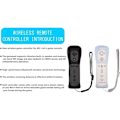Miniatyrbillede 5 af 5: 2-pak trådløs håndkontrol og Nunchuck til Wii og Wii U-konsol - WELLNGS