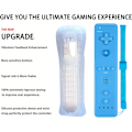 Miniatyrbillede 4 af 5: 2-pak klassiske trådløse håndholdte controllere kompatible med Wii og Wii U