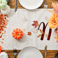 Miniatyrbilde 5 av 5: (13\" x 72\") Høstløper, Høstdekorasjoner Buffalo Plaid Truck Høstløper for Bord Sesongmessige Blad Høst Thanksgiving