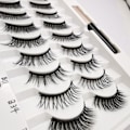 Miniatyrbild 8 av 10: 10 Par Magnetiska Ögonfransar Eyeliner Vätska & Pincett Set-FQ1- Set 2-Thick