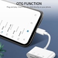 Miniatyrbild 11 av 11: USB-C 3-i-1 Hubbkonverter Typ C-adapter SD-kortläsare för Mac typ-C One-size