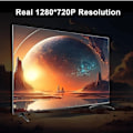 Miniatyrbild 5 av 5: Projektor 4K Android 11 Dual Wifi6 200 Bt5.0 1080p 1280*720p