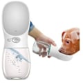 Miniatyrbilde 3 av 4: Vannflaske for Hund / Hundeflaske 350ml - Hvit-X72-