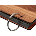 Miniatyrbillede 2 af 4: Bogringe, Løse Blad Binder Ringe, 50 Stk, Sølv (2,03 cm)
