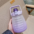 Pikkukuva 1 / 7: vesipullo iso urheilu oljilla juomapullo 1,1L lila