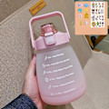 Pikkukuva 1 / 7: vesipullo iso urheilu oljilla juomapullo 1,1L rosa / stickers