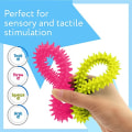 Pikkukuva 3 / 4: Piikikäs sensorinen sormus / rannekoru Fidget Lelu (3 kpl pakkaus) 3 Pack