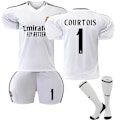 Miniatyrbilde 1 av 2: 24-25 Real Madrid Hjemmebanedrakt for barn nr. 1 COURTOIS Kids 16(90-100cm)